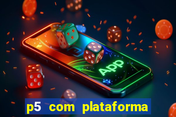 p5 com plataforma de jogos